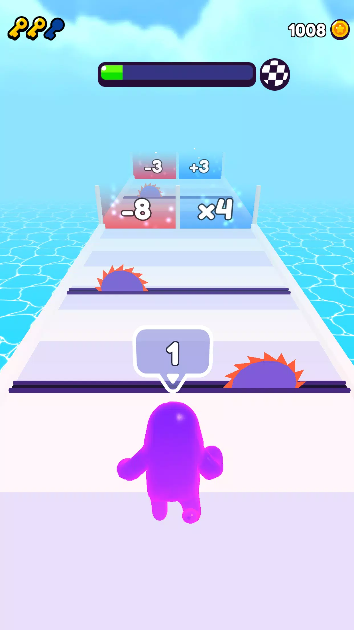 Join Blob Clash 3D: Mob Runner Screenshot 1