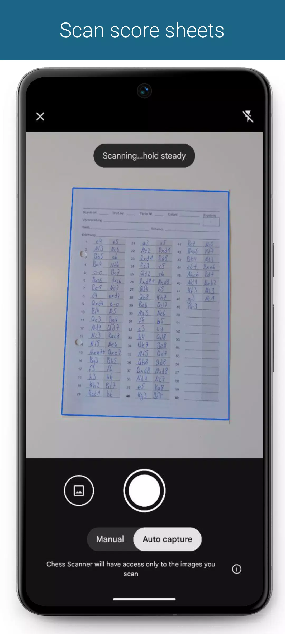 Chess Scanner Screenshot 1