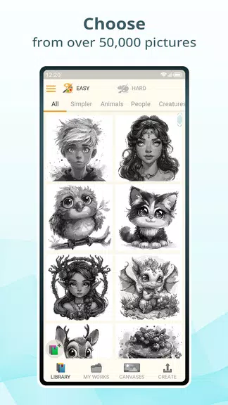 Pixel Dye: Color by number ภาพหน้าจอ 2