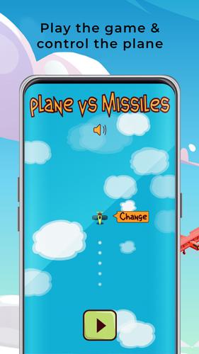 Plane vs Missiles Screenshot 1