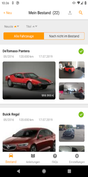 mobile.de Auto-Panorama 스크린샷 1
