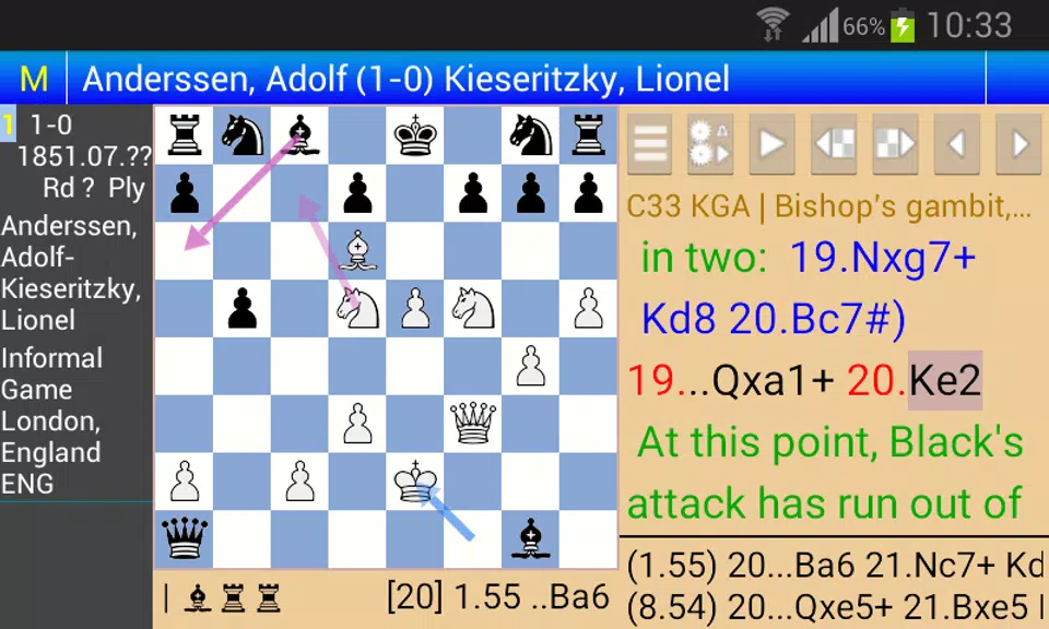 Stockfish Chess Engine (OEX) Captura de pantalla 3