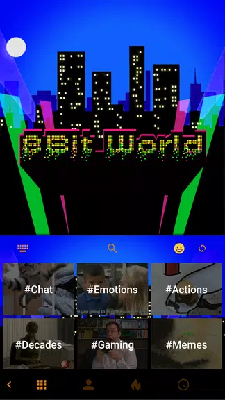 bitworld 主题键盘应用截图第3张