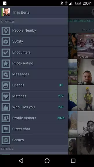 Meet new people, Flirt with singles - Flare Dating Screenshot 1