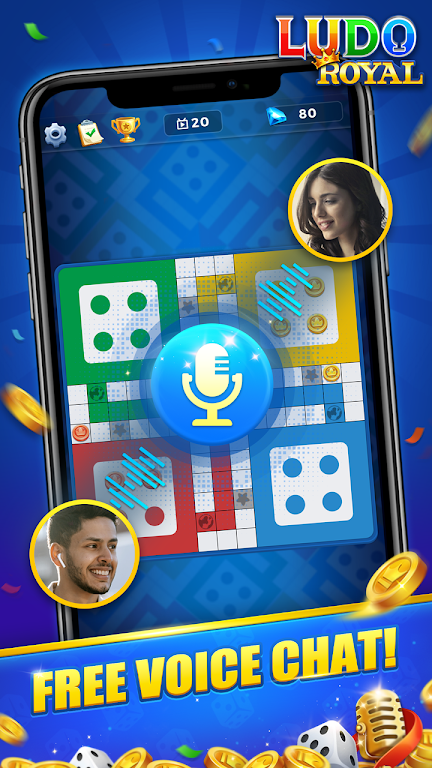 Ludo Royal - Happy Voice Chat Скриншот 1