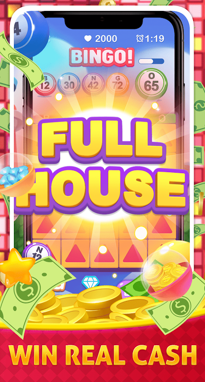 Bingo of Cash Win Real Money ภาพหน้าจอ 1