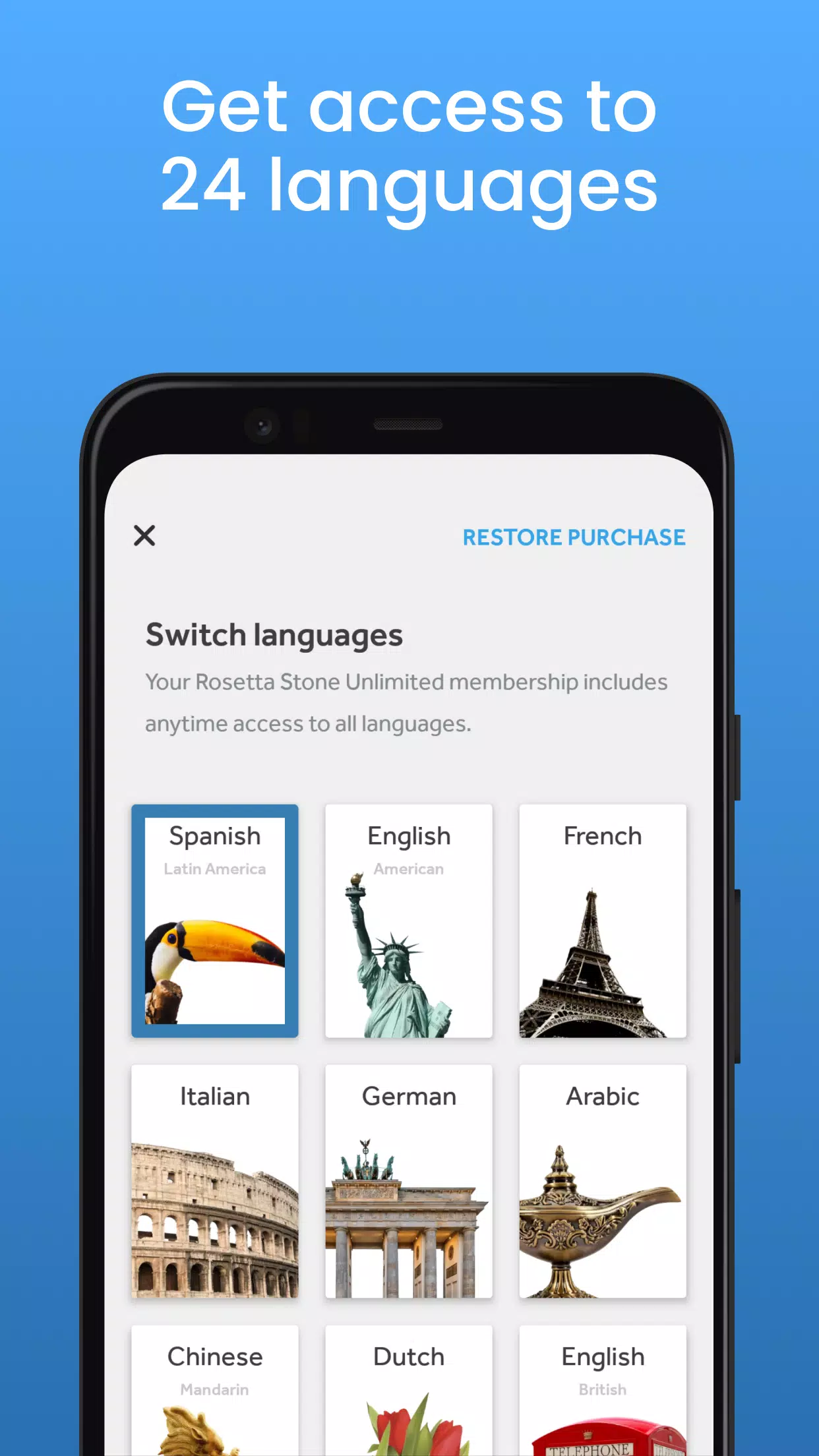 Rosetta Stone Ảnh chụp màn hình 3