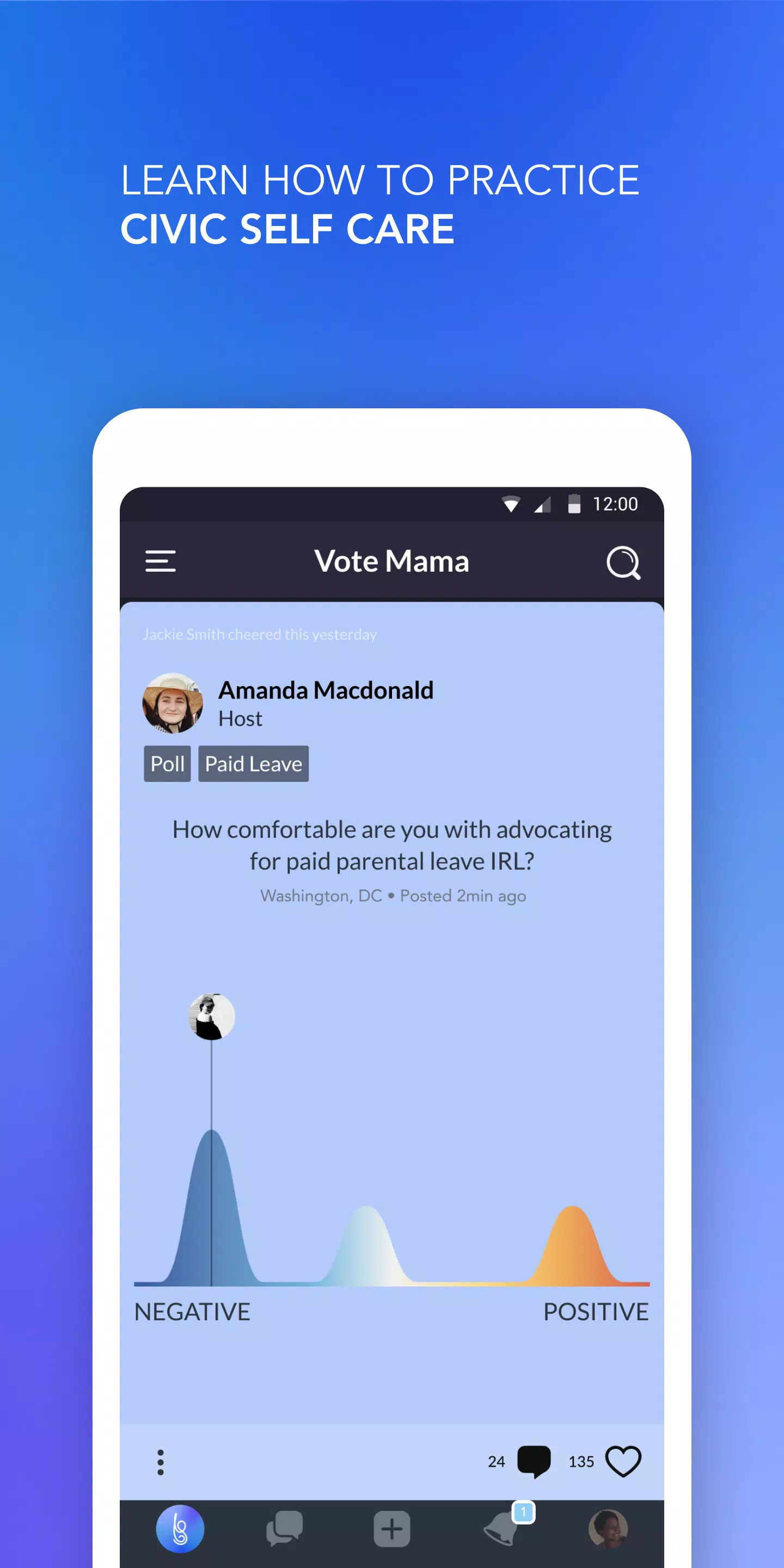 Schermata Vote Mama 4