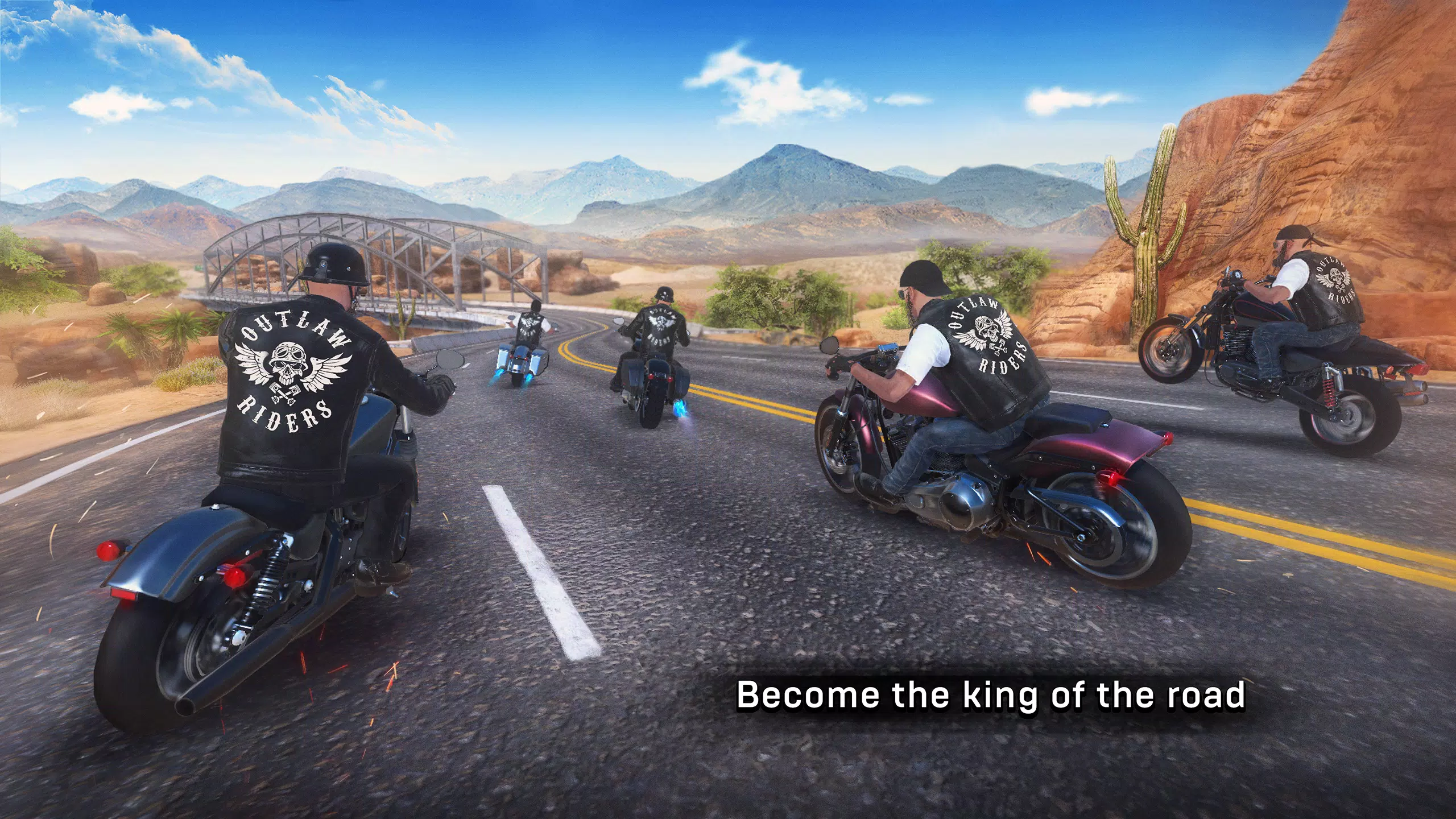 Outlaw Riders Tangkapan skrin 1