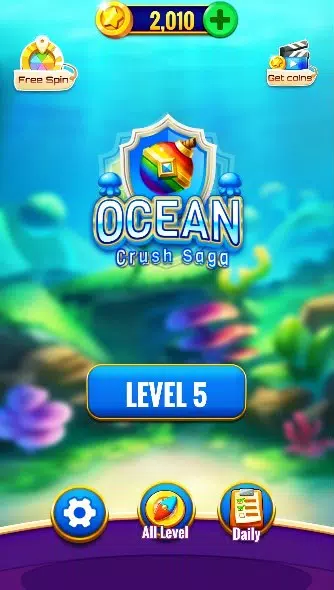 Ocean Crush Saga應用截圖第4張