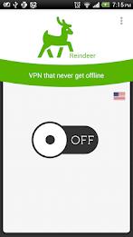 Reindeer VPN - Proxy VPN Capture d’écran 1