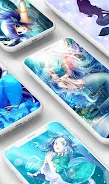 Mermaid Wallpaper ဖန်သားပြင်ဓာတ်ပုံ 2