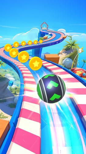 3D Super Rolling Ball Race Capture d’écran 4