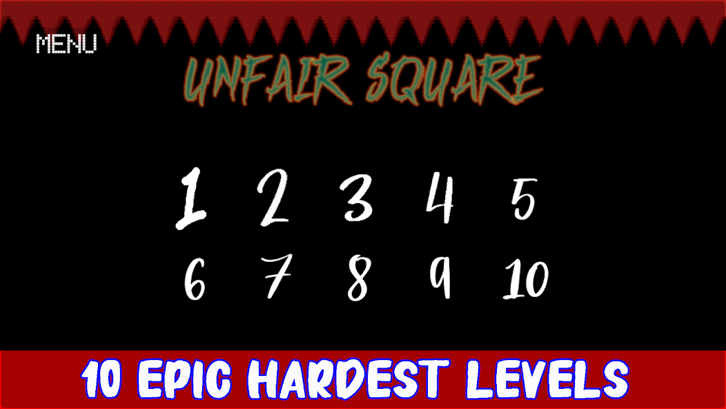 Unfair Square - the hard game Mod 스크린샷 3