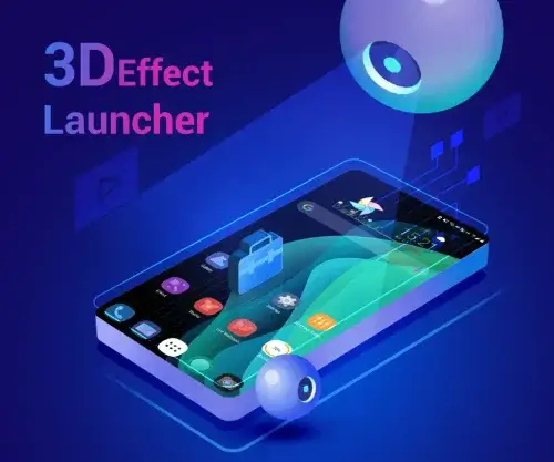 3D Effect Launcher, Cool Live Capture d’écran 1