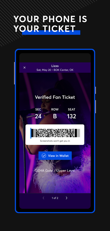 Ticketmaster－Buy, Sell Tickets Screenshot 1