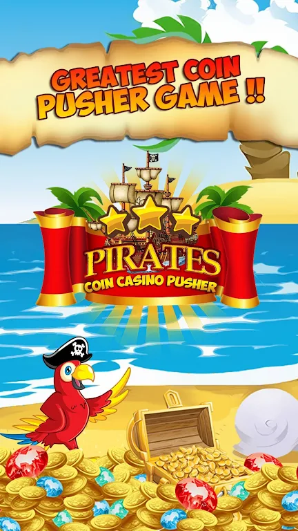 Pirates Coin Casino Pusher 스크린샷 1