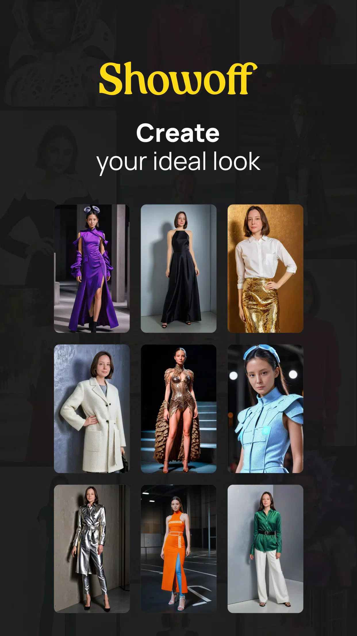 Showoff: create an ideal look Captura de tela 1