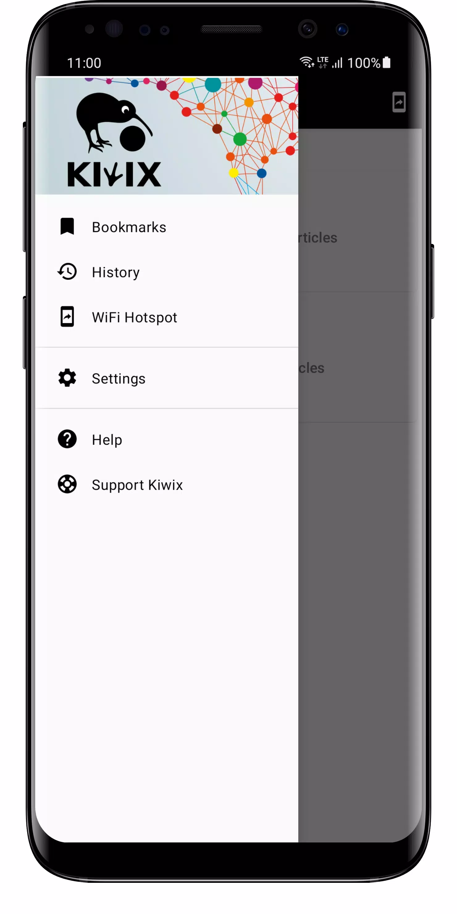 Kiwix Screenshot 4