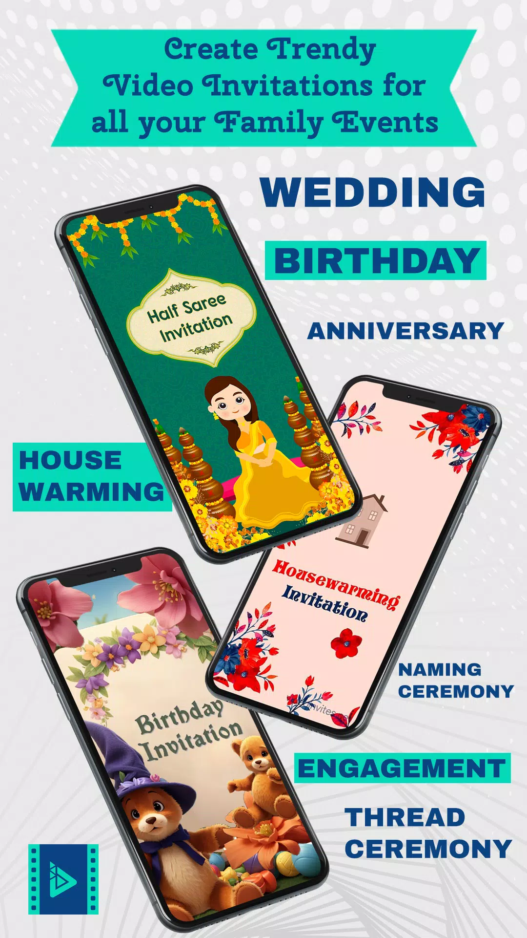 Video Invitation Maker App スクリーンショット 2