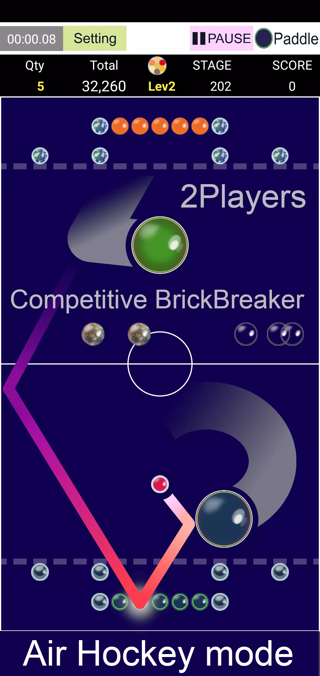 BubbleBrickBreaker應用截圖第2張