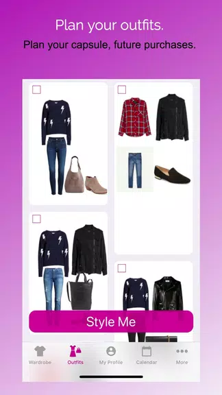 Pureple Outfit Planner應用截圖第2張