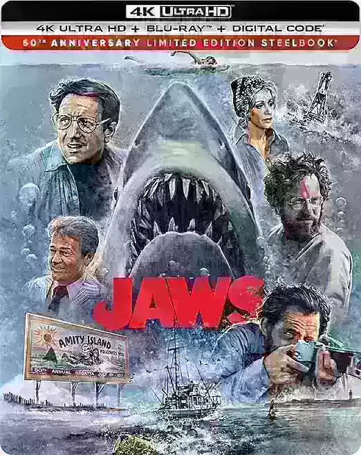 JAWS 50e anniversaire 4K Steelbook Preorders maintenant ouvert