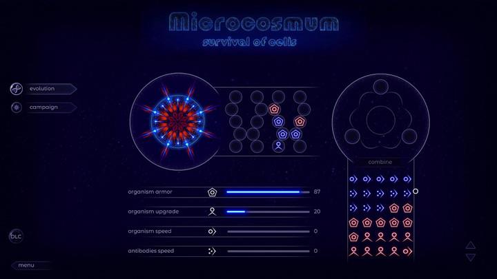 Microcosmum: survival of cells(No accelerator needed) Zrzut ekranu 3