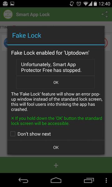 AppLock - Huella (Cerradura) Captura de pantalla 3