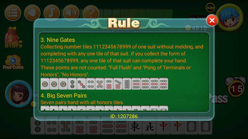 Mahjong 2P: competition スクリーンショット 4
