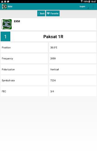 TV Sat Info Pakistan Captura de pantalla 1