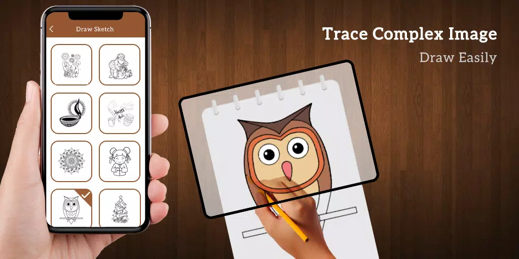 Draw Sketch - Copy Trace Draw應用截圖第2張