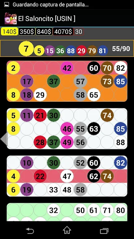 Bingo UsuBingo 스크린샷 2