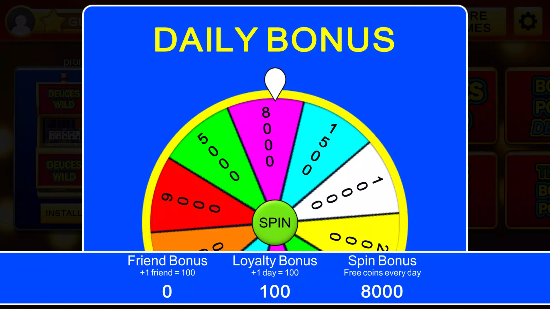 Video Poker Casino Schermafbeelding 3