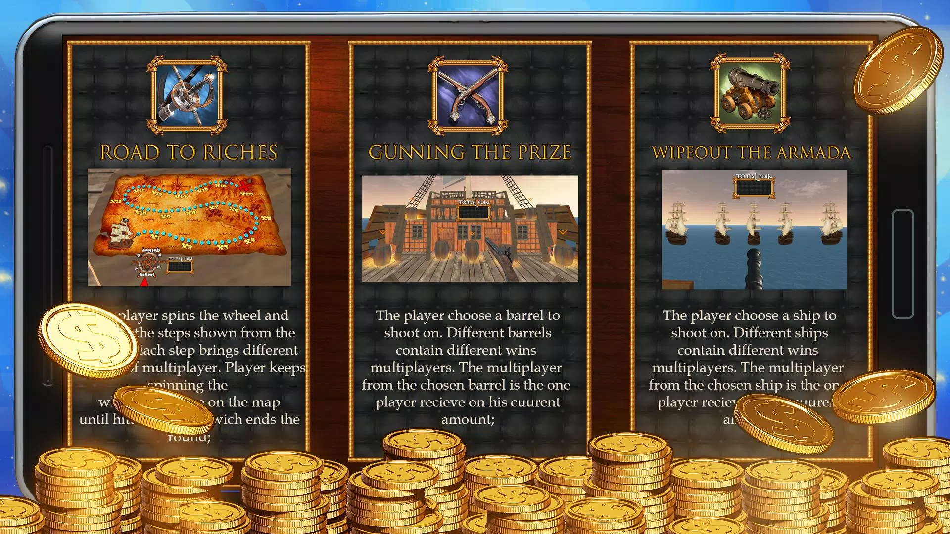 Pirate Slots: VR Slot Machine Captura de pantalla 4