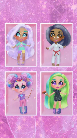 Candy Hair Salon - Doll Games Ảnh chụp màn hình 1