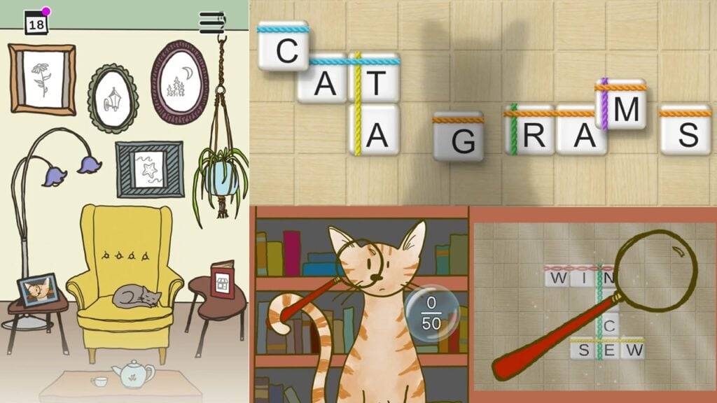 Adorable Cat Word Game, Catagrams, Now on Android
