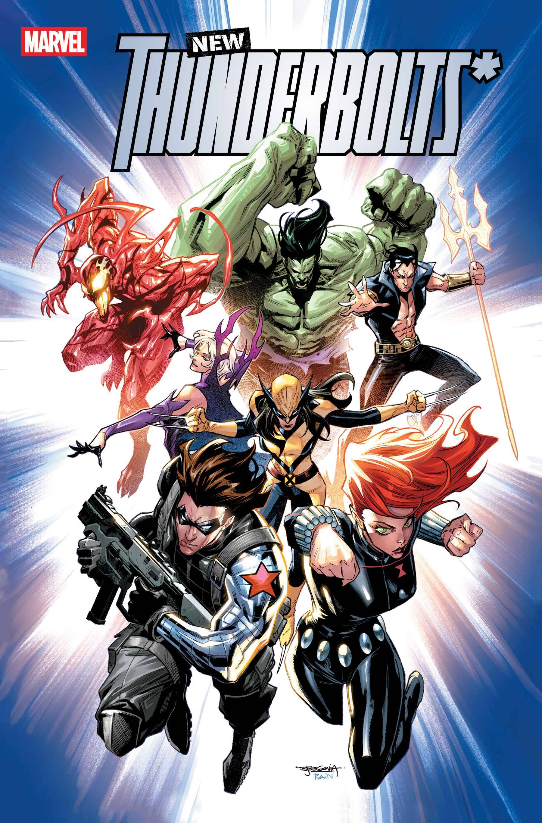 Новая Thunderbolts #1 обложка Стивена Сеговии