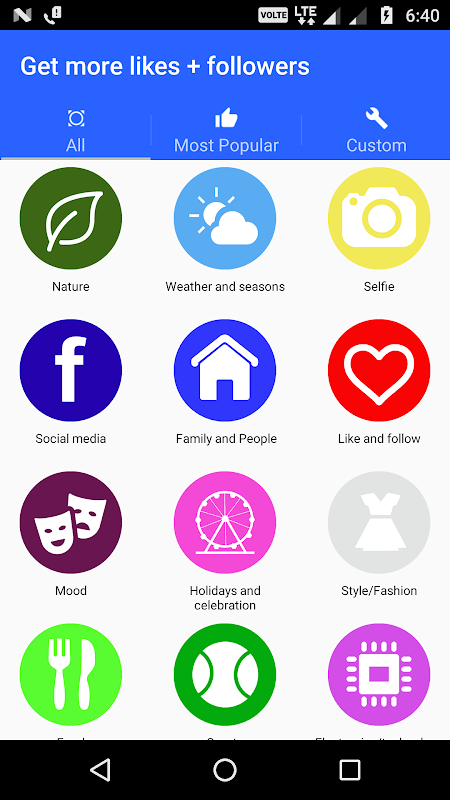 Get more likes + followers hashtags应用截图第2张