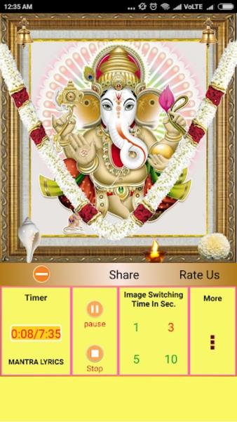Powerful Ganesh Mantra स्क्रीनशॉट 2