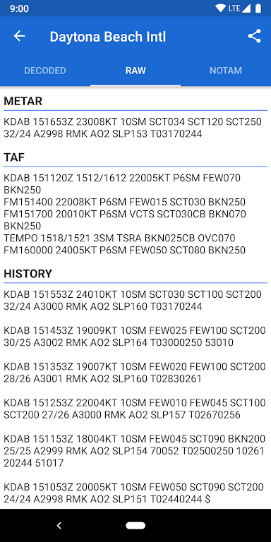 Avia Weather – METAR & TAF Mod 스크린샷 3