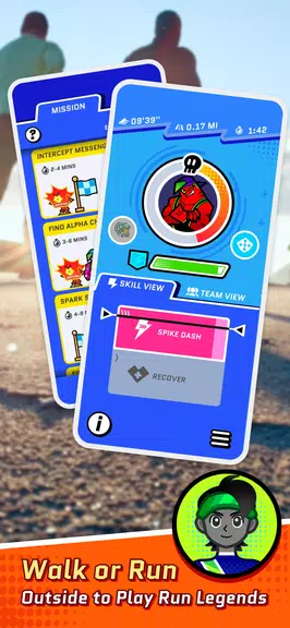 Run Legends: Make fitness fun! Screenshot 1