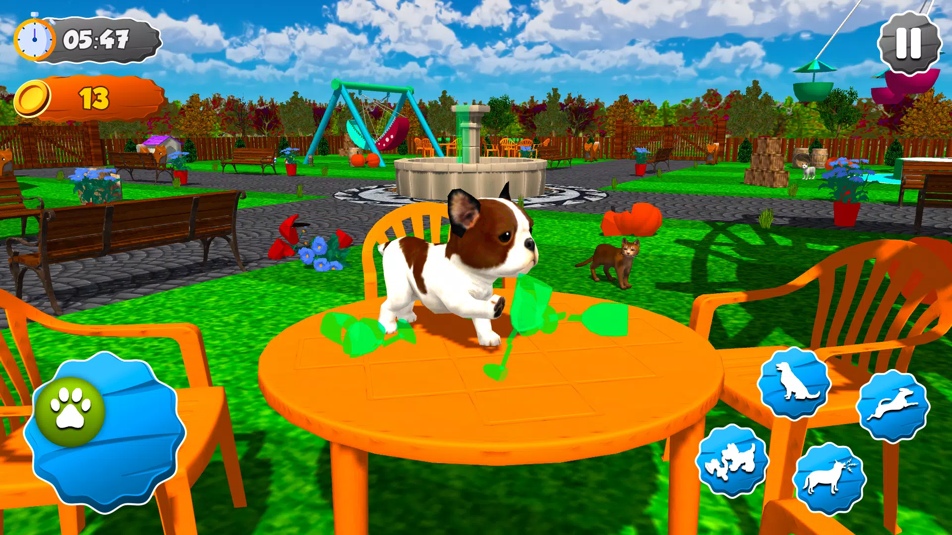Pet Dog Game: Virtual Dog Sim Ekran Görüntüsü 3
