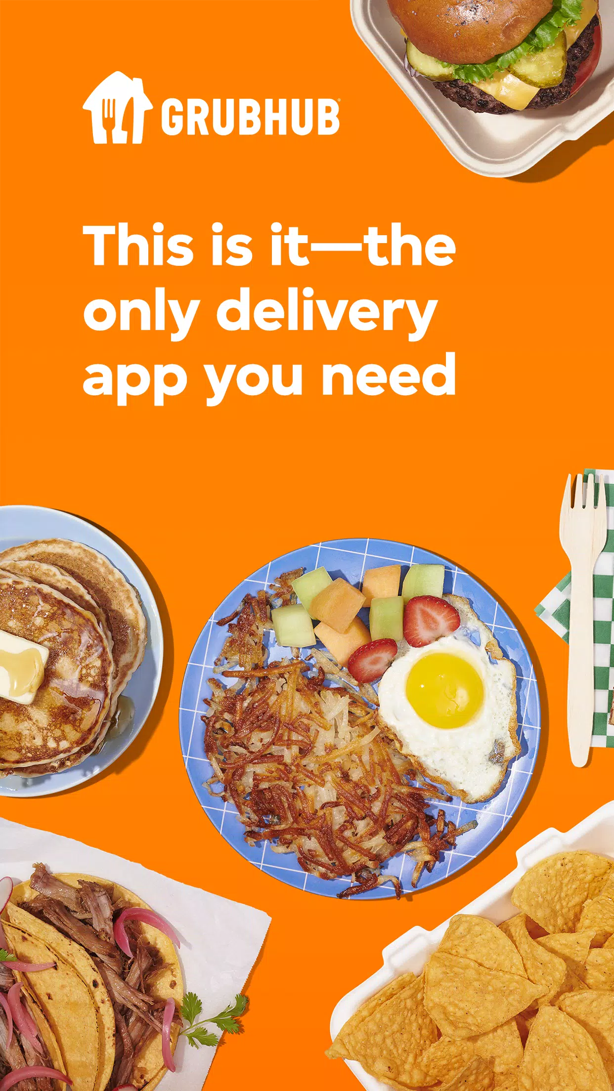 Grubhub: Food Delivery Screenshot 1