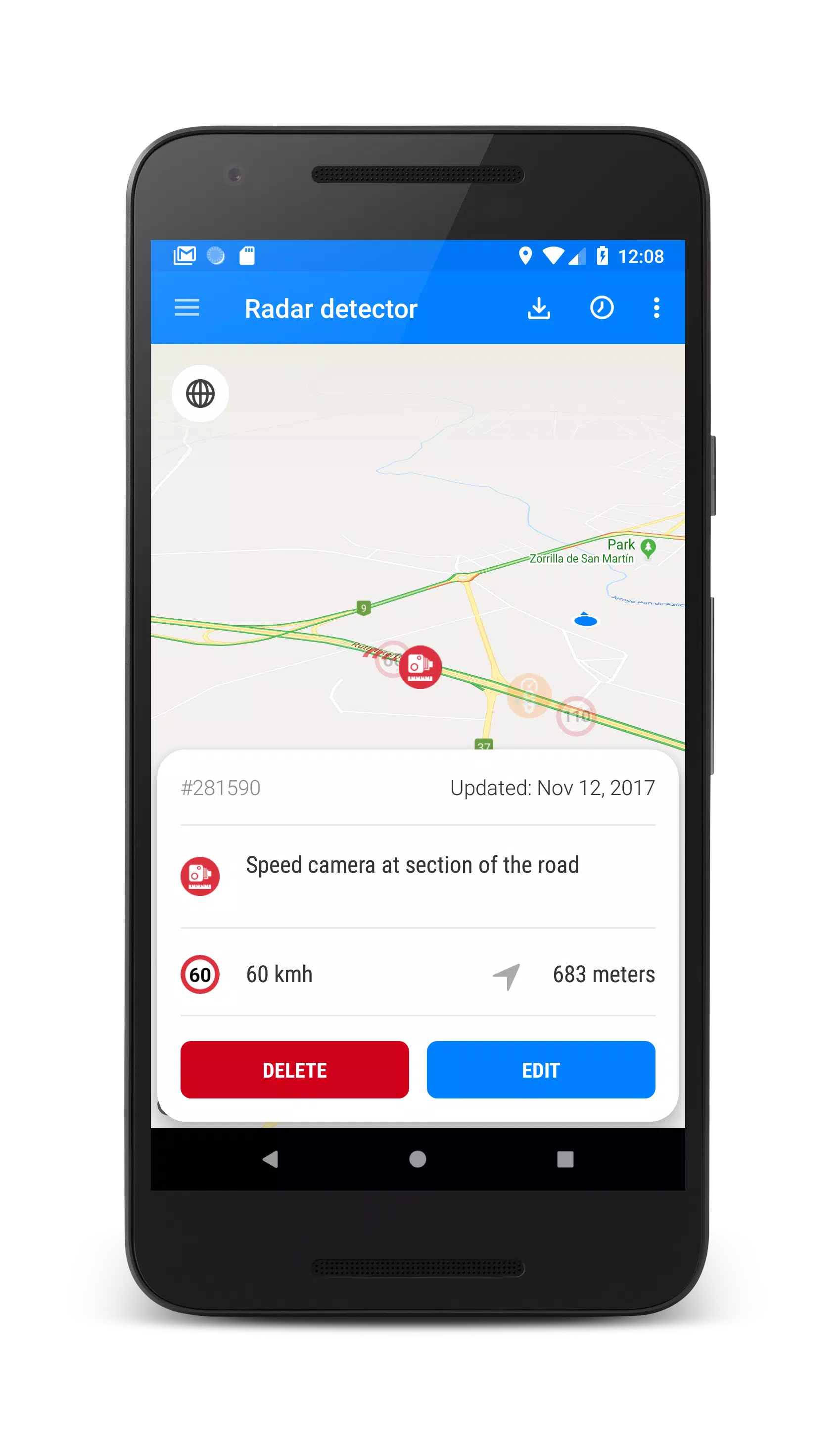 Schermata Speed Camera Detector 3