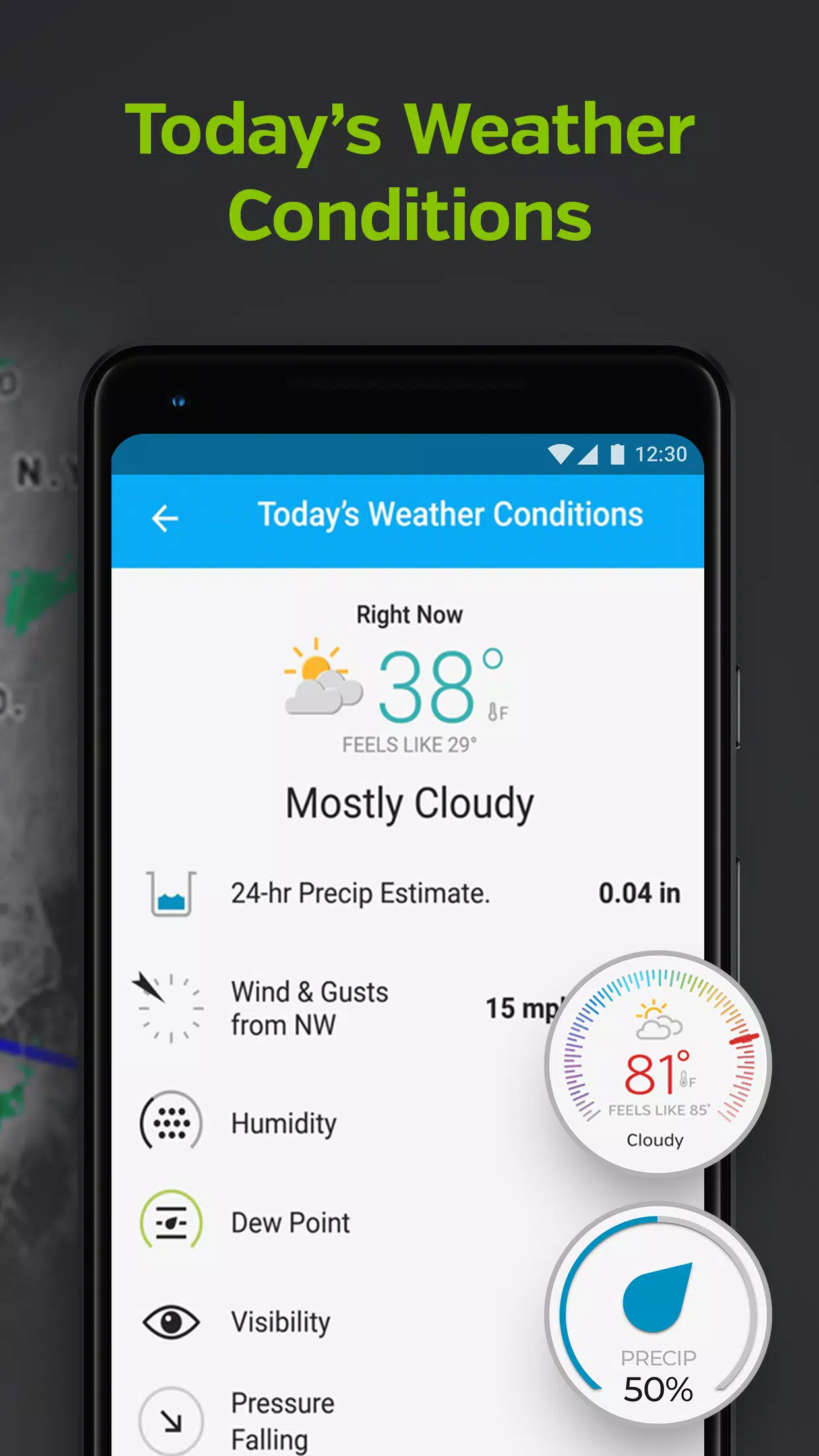 Schermata Weather data & microclimate : 3