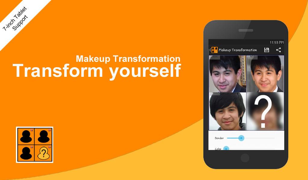 Makeup Transformation Ảnh chụp màn hình 1