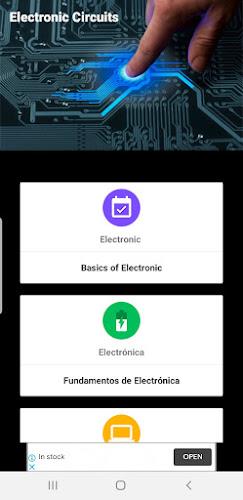 Electronics Circuits Schermafbeelding 2