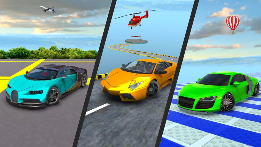 GT Car Stunt : Ramp Car Stunts Captura de pantalla 4