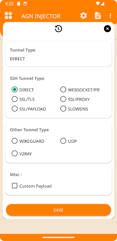 AGN INJECTOR (SSH/DNS/SSL) VPN应用截图第2张